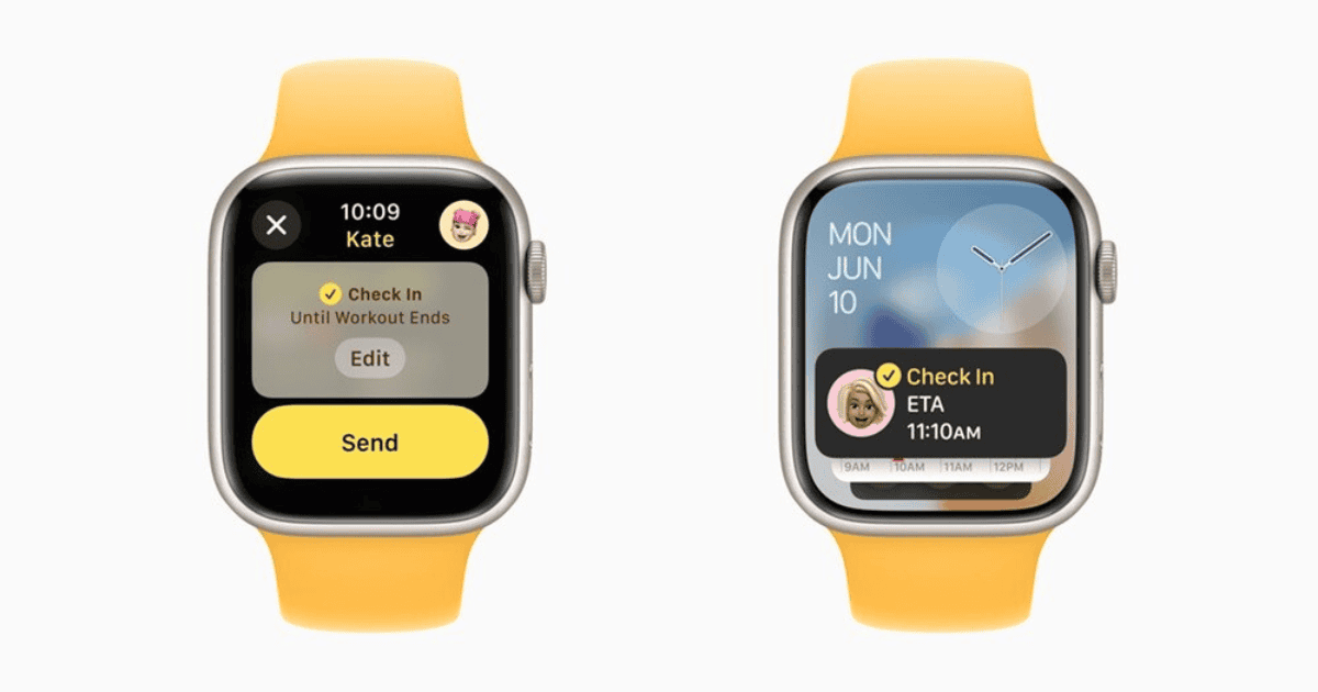 watchOS 11 Brings Outdoor Workout Check-In to Apple Watch